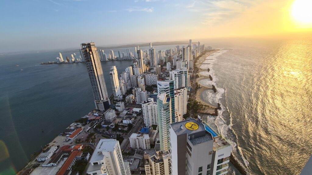 Cartagena from the top