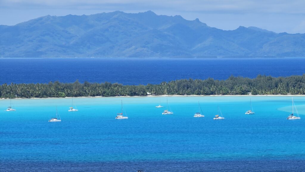 Bora Bora anchorage