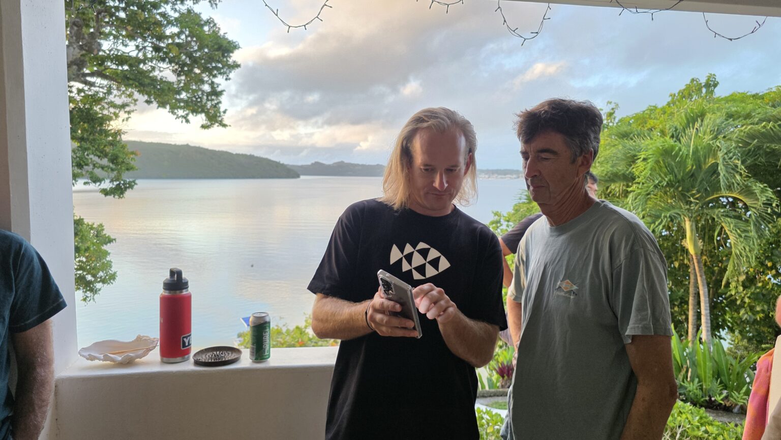 Fishing techniques, strategies, tactics and gear discussed during potluck dinner