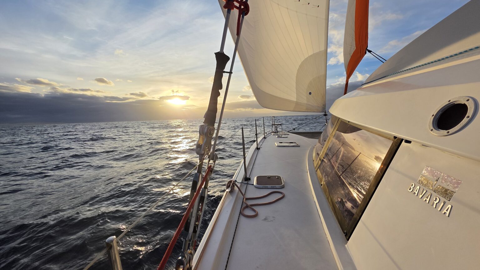 Sailing east to Niue