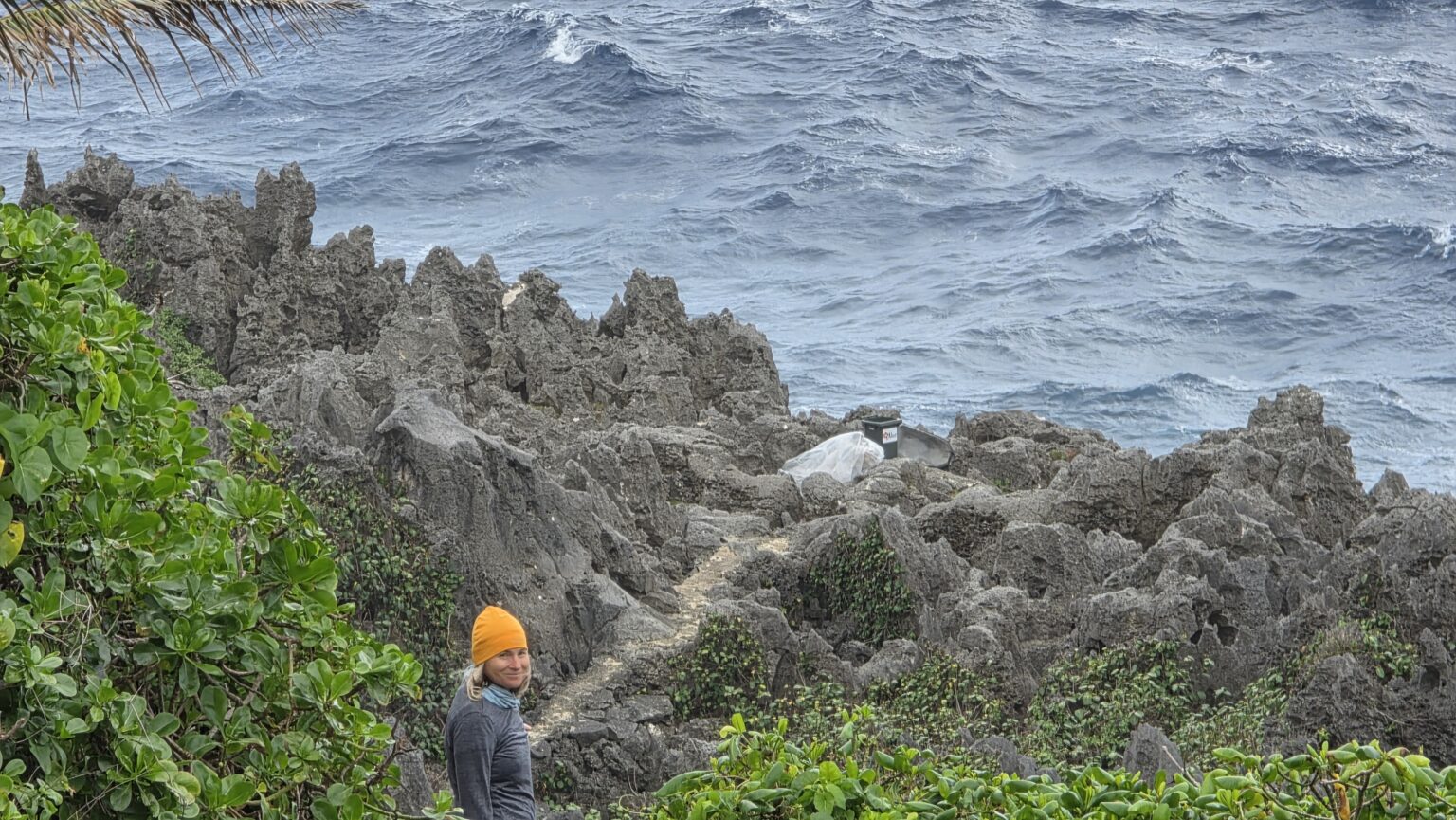 Nora on her way to the Togo Chasm