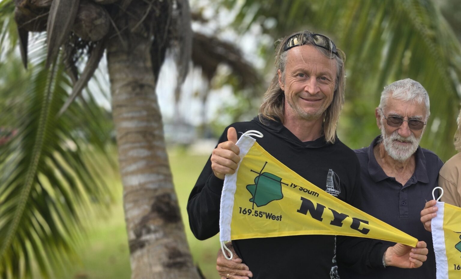 After 8 weeks in Niue locals would greet us with "Are you still here?? :-). And we became honorary members of the Yacht Club