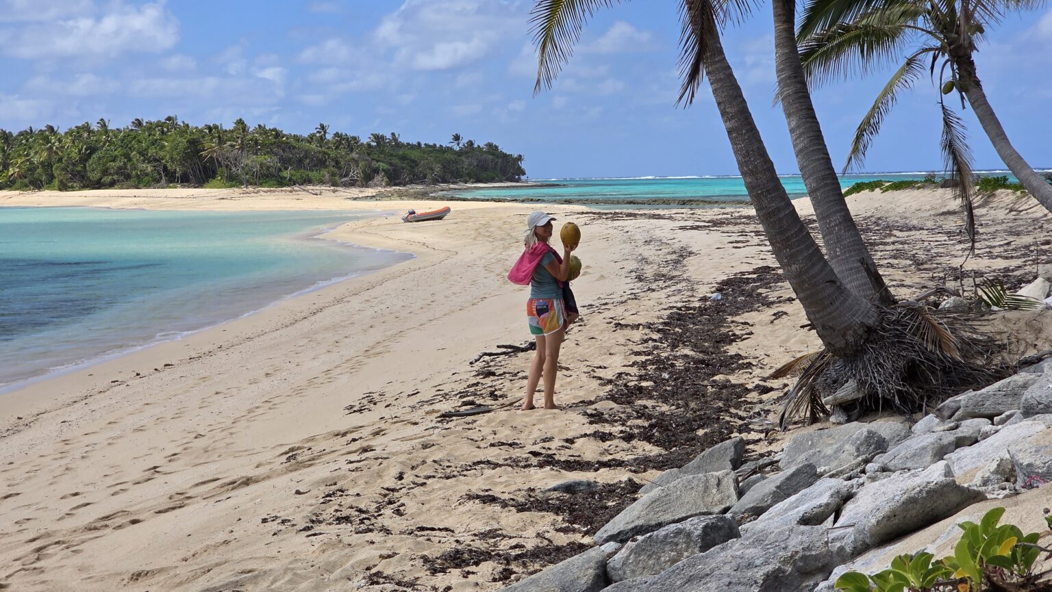 And we found some coconuts