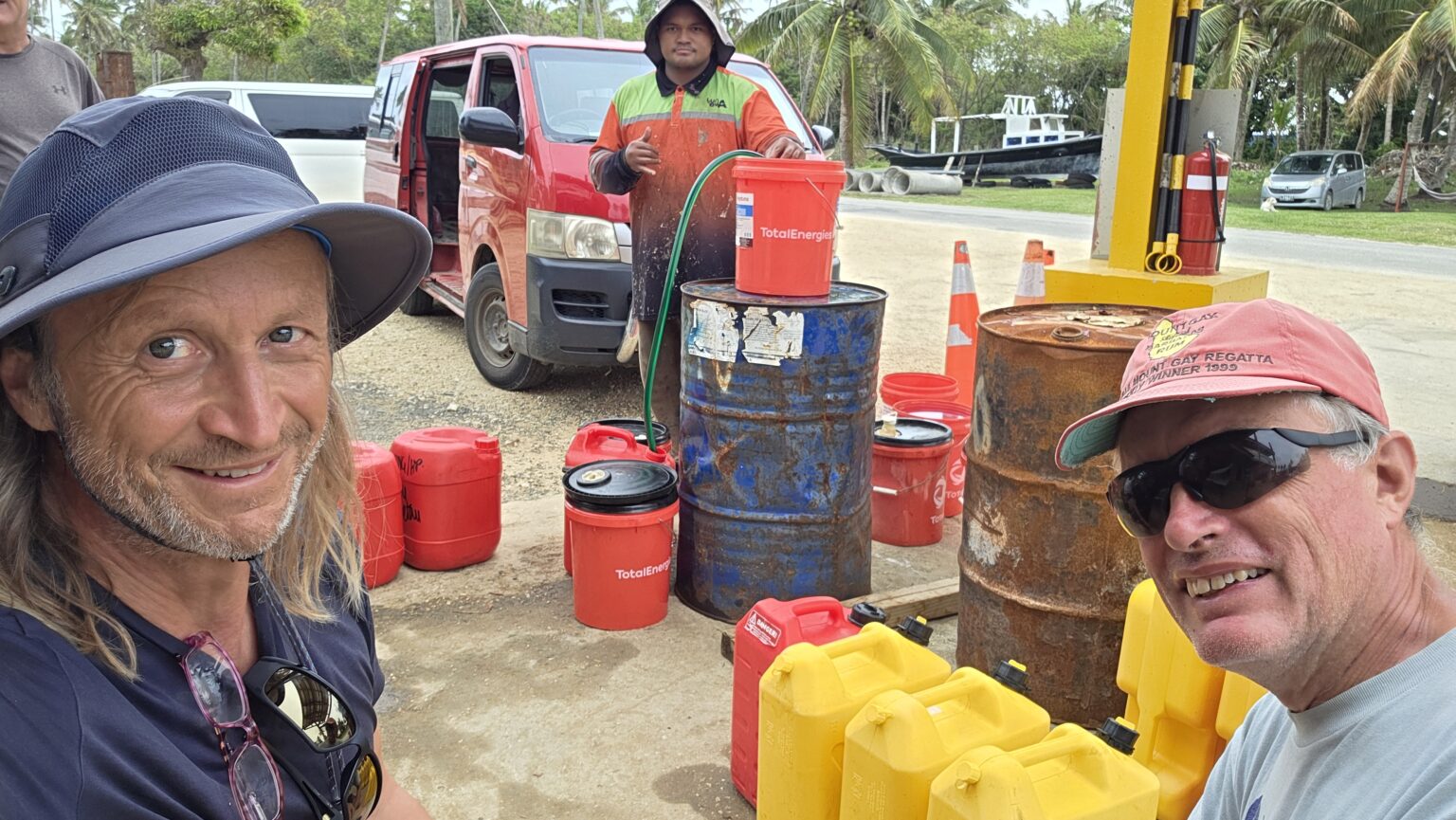 We ordered and were promised 2 barrels (200 liters) of diesel