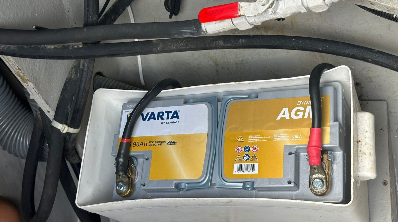 New starter batteries