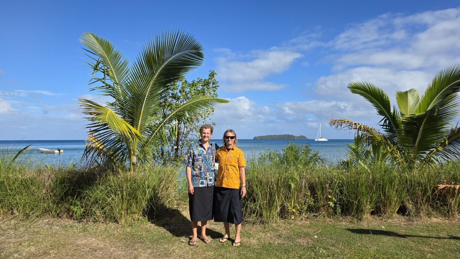 When visiting the chief to do the sevusevu (giving kava as a present to the chief and becoming part of the village) you have to dress up