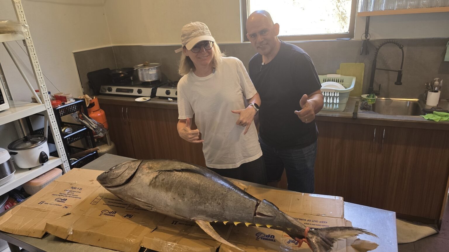 The local Indian restaurant gets its catch of the day first thing in the morning