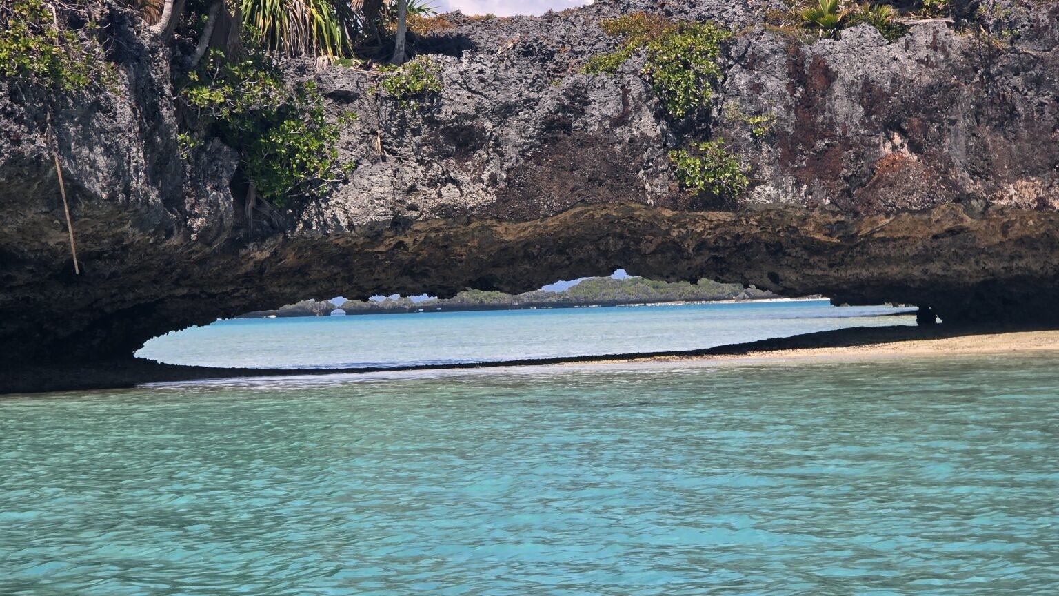 Around 5 to 10 million years ago these limestones were created by corals...